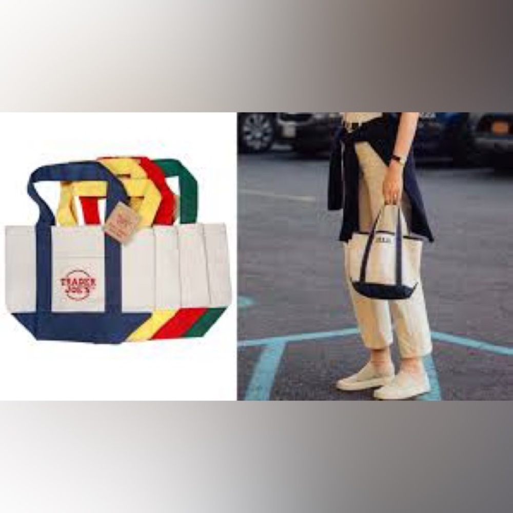 !NOT AVAILABLE IN STORES! Trader Joe’s MINI TOTE bags!